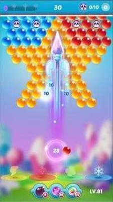 指尖泡泡射击