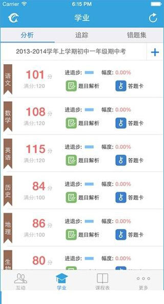 易学习查成绩方法